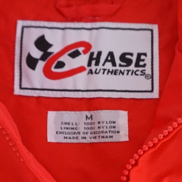 Y2K Chase Authentics Red Embroidered Kasey Kahne #9 Dodge Zip Up Jacket   Medium - Picture 4 of 10